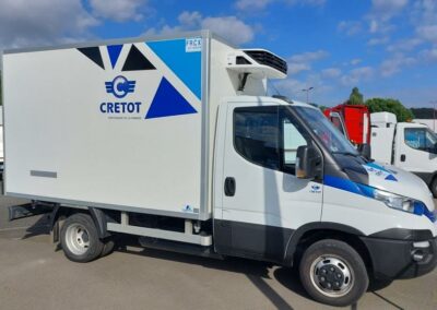 CRETOT IVECO VEHICULES OCCASION DAILY CAISSE FRIGO GNC GAZ NATUREL ENERGIE RENOUVELABLE