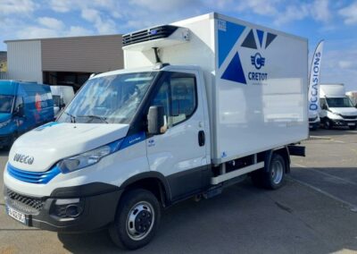 CRETOT IVECO VEHICULES OCCASION DAILY CAISSE FRIGO GNC GAZ NATUREL ENERGIE RENOUVELABLE