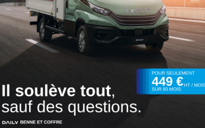Offre DAILY Benne à 449 € HT / Mois