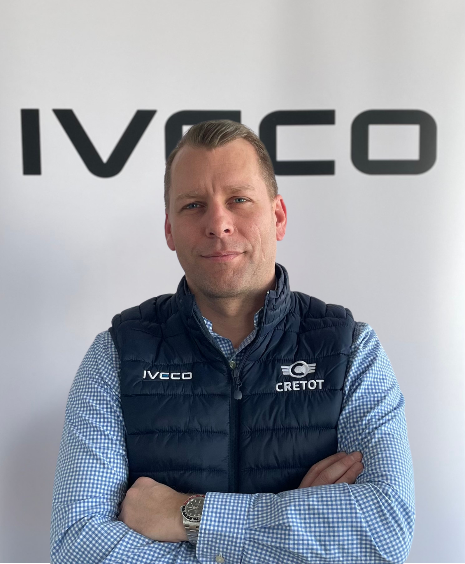 Geoffrey LEBLANC DIRECTEUR COMMERCIAL CRETOT IVECO Geoffrey LEBLANC DIRECTEUR COMMERCIAL CRETOT IVECO