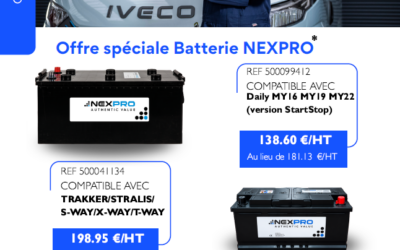 Offre spéciale Batterie NEXPRO