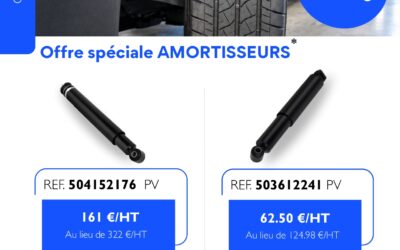 Offre spéciale amortisseurs